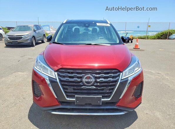 3N1CP5CV2RL549277 2024 NISSAN KICKS Red Вид спереду