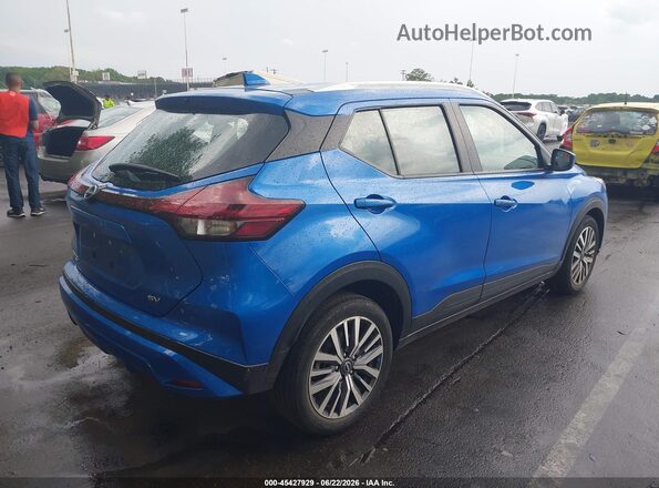 3N1CP5CV2RL562935 2024 NISSAN KICKS Blue Задня права чверть