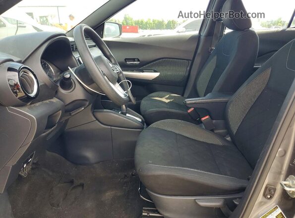3N1CP5CV3LL528798 2020 NISSAN KICKS Gray წინა სალონის ხედი