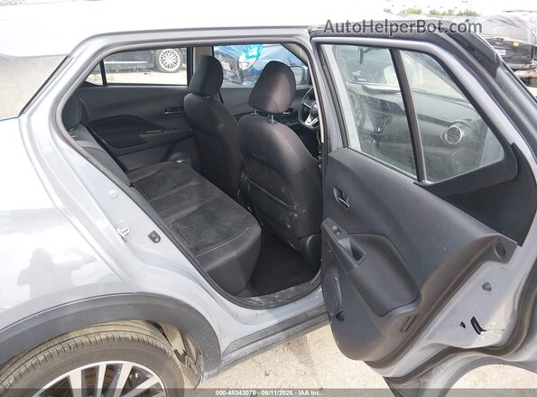 3N1CP5CV3ML481676 2021 NISSAN KICKS Gray VIN կոդի պիտակի տեսք