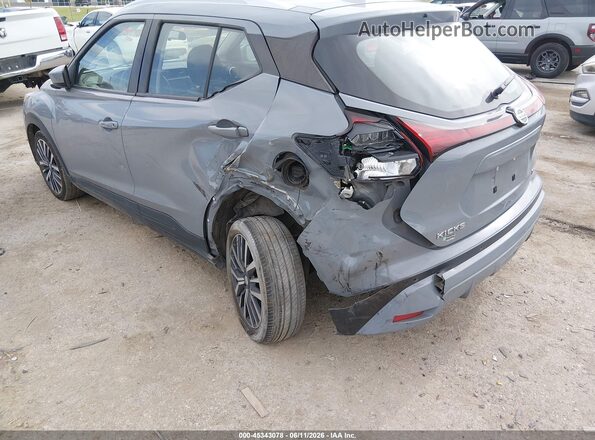 3N1CP5CV3ML481676 2021 NISSAN KICKS Gray Դիմացի տեսք