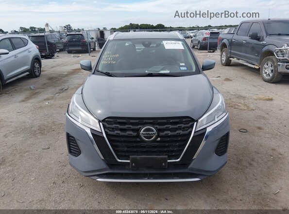 3N1CP5CV3ML481676 2021 NISSAN KICKS Gray Սարքավորումների վահանակի տեսք