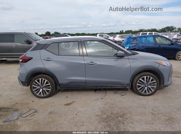 3N1CP5CV3ML481676 2021 NISSAN KICKS Gray Սալոնի հետևի տեսք