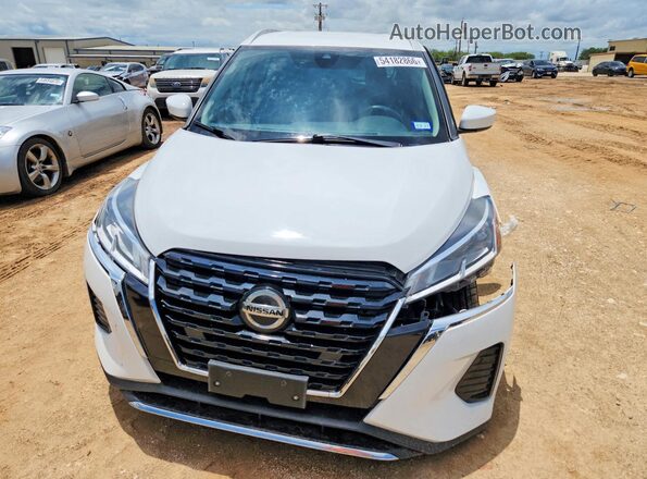 3N1CP5CV3ML518399 2021 NISSAN KICKS White Front view
