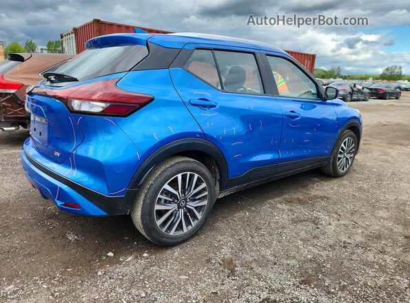 3N1CP5CV3ML546400 2021 NISSAN KICKS Blue 