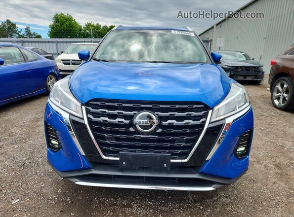 3N1CP5CV3ML546400 2021 NISSAN KICKS Blue 