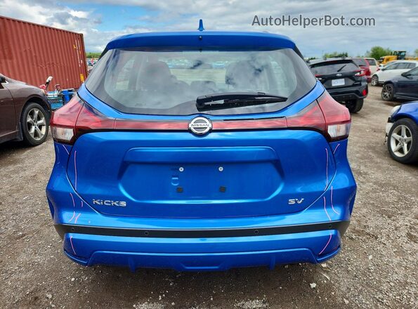 3N1CP5CV3ML546400 2021 NISSAN KICKS Blue 