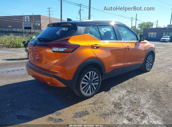 3N1CP5CV3NL486362 2022 NISSAN KICKS Orange Tył prawy