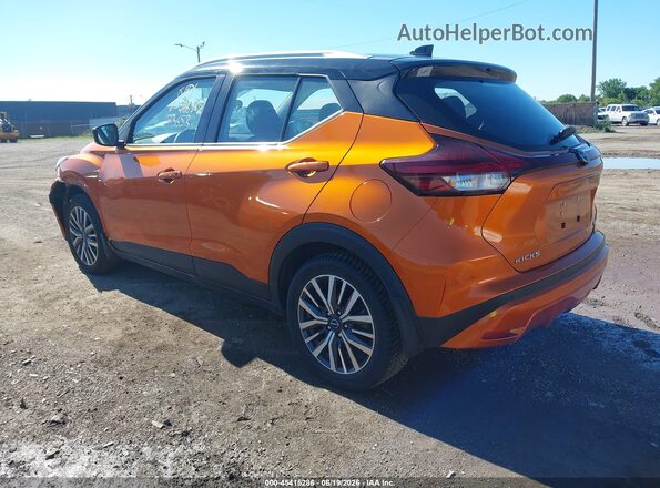 3N1CP5CV3NL486362 2022 NISSAN KICKS Orange Tył lewy