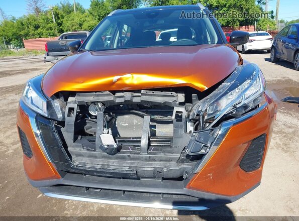 3N1CP5CV3NL486362 2022 NISSAN KICKS Orange 