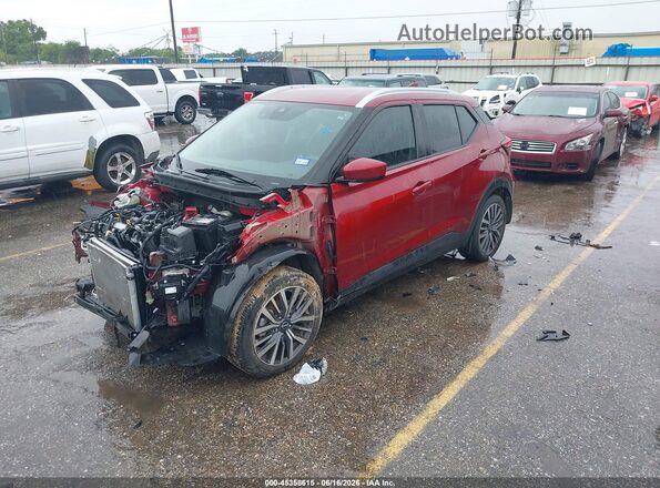 3N1CP5CV3PL476739 2023 NISSAN KICKS Red Przód lewy