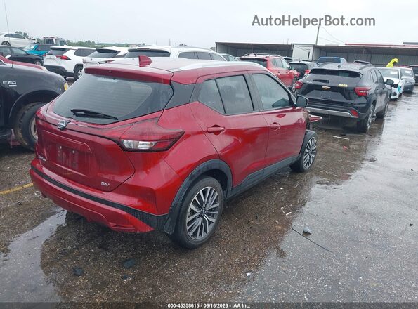3N1CP5CV3PL476739 2023 NISSAN KICKS Red Tył prawy