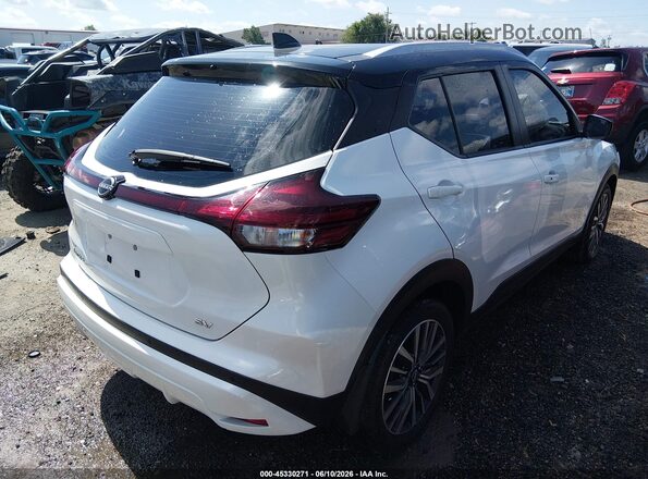 3N1CP5CV3PL483089 2023 NISSAN KICKS White Trasero derecho