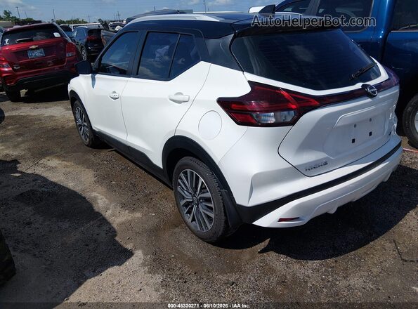 3N1CP5CV3PL483089 2023 NISSAN KICKS White Trasero izquierdo
