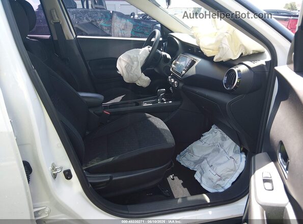 3N1CP5CV3PL483089 2023 NISSAN KICKS White Vista interior delantera