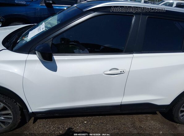 3N1CP5CV3PL483089 2023 NISSAN KICKS White Vista interior de 360 grados