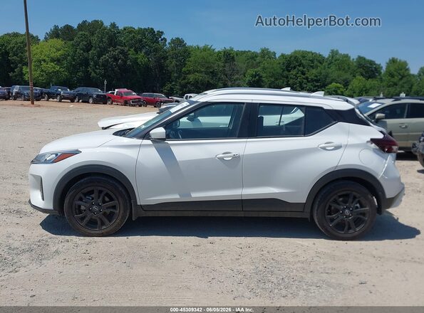 3N1CP5CV3PL521419 2023 NISSAN KICKS White Սալոնի 360 աստիճան տեսք