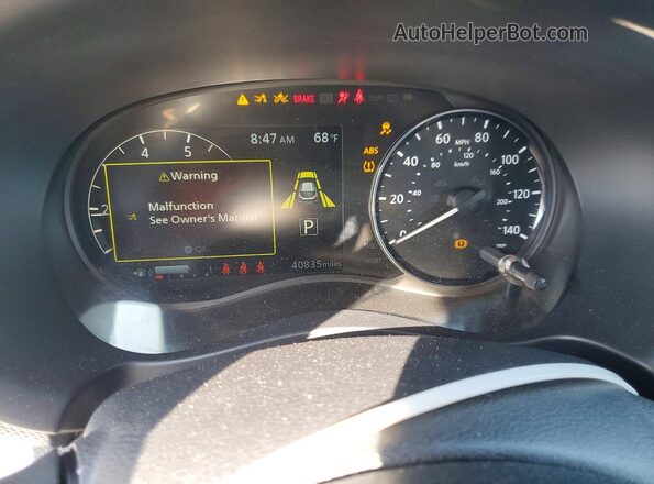 3N1CP5CV3PL573813 2023 NISSAN KICKS Gray Vista del cuadro de instrumentos