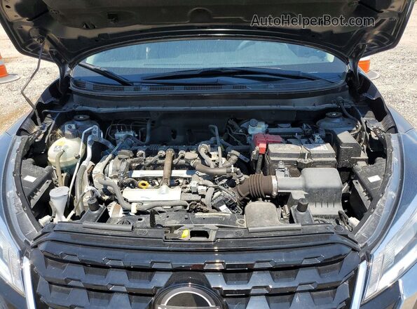 3N1CP5CV3RL474055 2024 NISSAN KICKS Gray უკანა სალონის ხედი