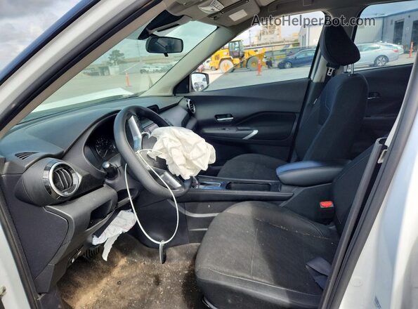 3N1CP5CV3RL495374 2024 NISSAN KICKS White წინა სალონის ხედი