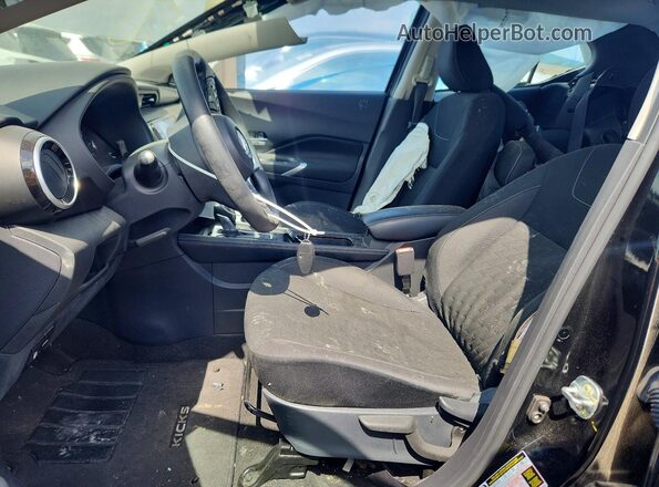 3N1CP5CV3RL560272 2024 NISSAN KICKS Black Front interior view