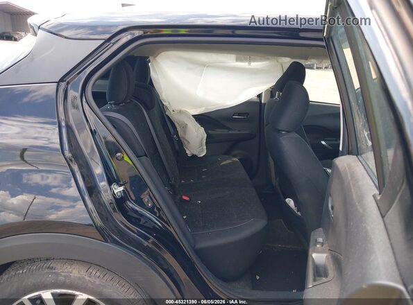3N1CP5CV3RL560305 2024 NISSAN KICKS Black Widok naklejki z numerem VIN