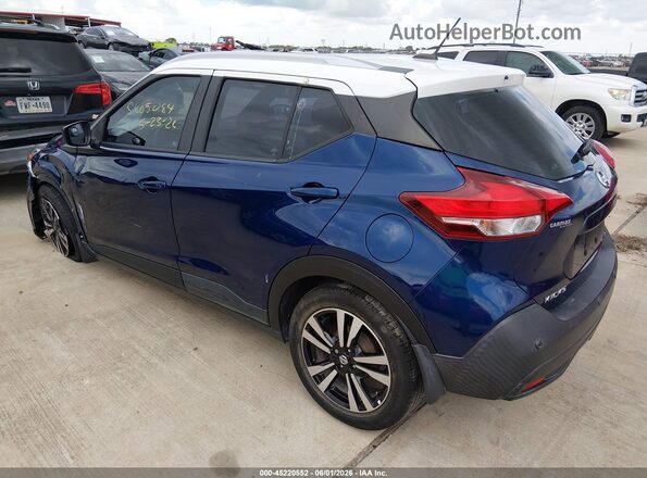 3N1CP5CV4LL503876 2020 NISSAN KICKS Blue Tył lewy