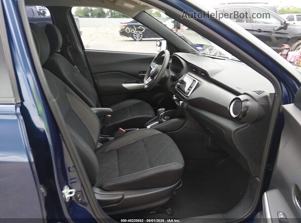 3N1CP5CV4LL503876 2020 NISSAN KICKS Blue Widok wnętrza z przodu