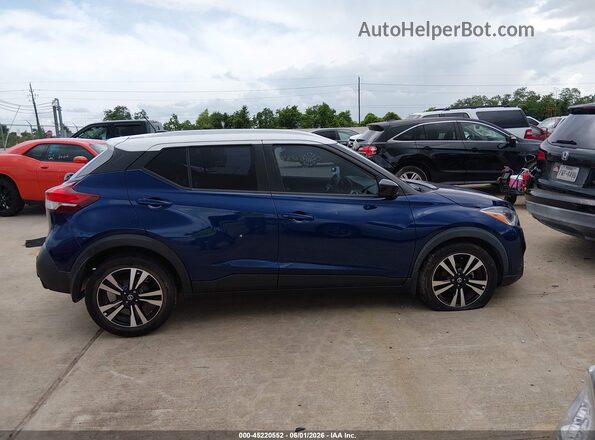 3N1CP5CV4LL503876 2020 NISSAN KICKS Blue Widok wnętrza z tyłu