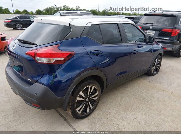3N1CP5CV4LL503876 2020 NISSAN KICKS Blue Tył prawy