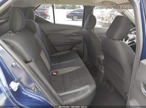 3N1CP5CV4LL503876 2020 NISSAN KICKS Blue Widok naklejki z numerem VIN