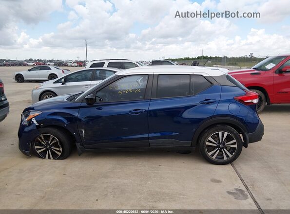 3N1CP5CV4LL503876 2020 NISSAN KICKS Blue Widok wnętrza 360 stopni