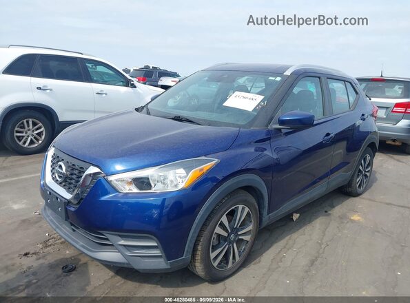 3N1CP5CV4LL508740 2020 NISSAN KICKS Blue Front left