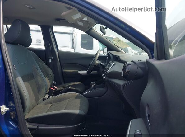 3N1CP5CV4LL508740 2020 NISSAN KICKS Blue Front interior view
