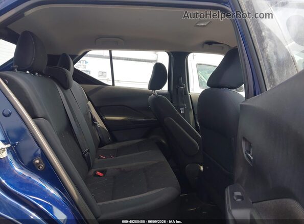 3N1CP5CV4LL508740 2020 NISSAN KICKS Blue VIN sticker view