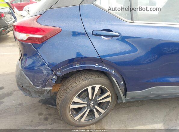 3N1CP5CV4LL508740 2020 NISSAN KICKS Blue Front view