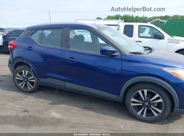 3N1CP5CV4LL508740 2020 NISSAN KICKS Blue Rear interior view