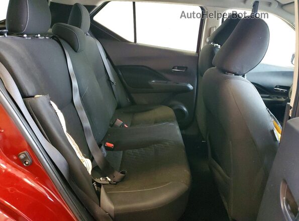 3N1CP5CV4ML468936 2021 NISSAN KICKS Red უკანა სალონის ხედი