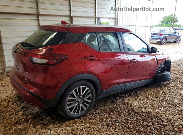 3N1CP5CV4ML468936 2021 NISSAN KICKS Red უკანა მარჯვენა