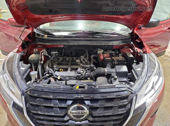 3N1CP5CV4ML509873 2021 NISSAN KICKS Burgundy 