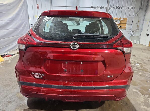 3N1CP5CV4ML509873 2021 NISSAN KICKS Burgundy 