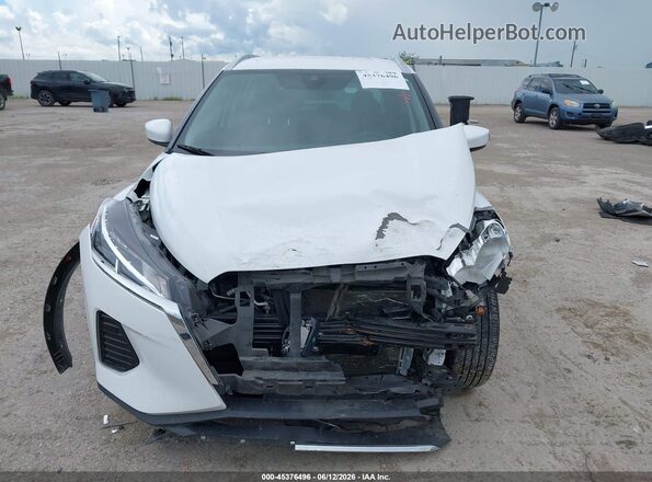 3N1CP5CV4NL514105 2022 NISSAN KICKS White Instrument cluster view