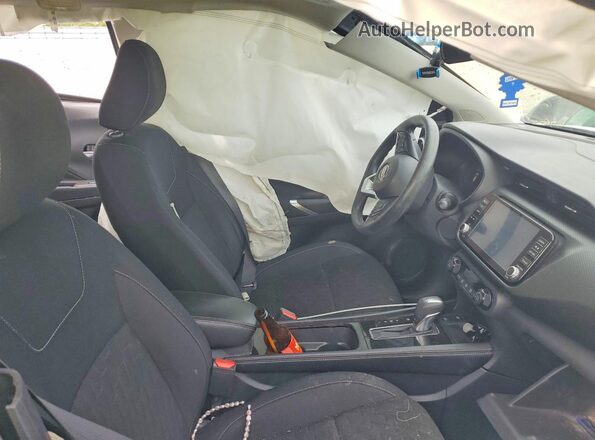 3N1CP5CV4NL523399 2022 NISSAN KICKS Gray Front interior view