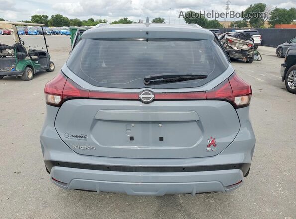 3N1CP5CV4NL523399 2022 NISSAN KICKS Gray Rear view