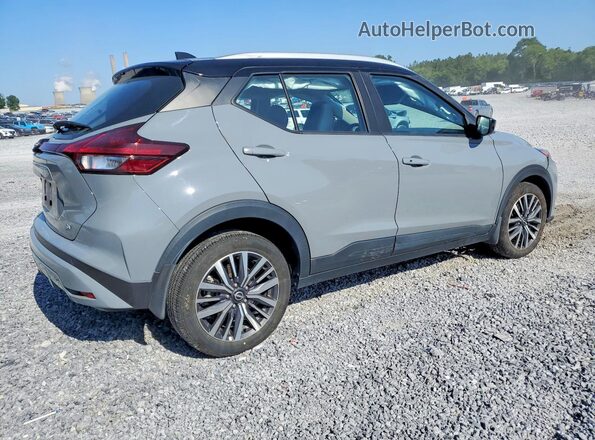 3N1CP5CV4PL510378 2023 NISSAN KICKS Gray Задня права чверть