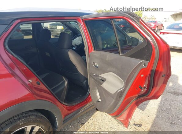 3N1CP5CV5LL513784 2020 NISSAN KICKS Burgundy VIN კოდის სტიკერის ხედი