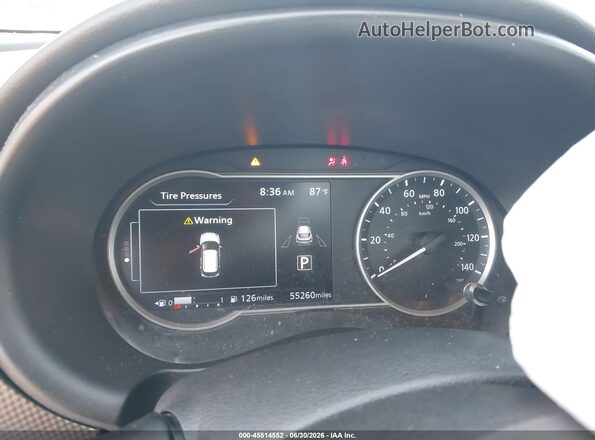 3N1CP5CV5LL513784 2020 NISSAN KICKS Burgundy უკანა სავარძლების ხედი