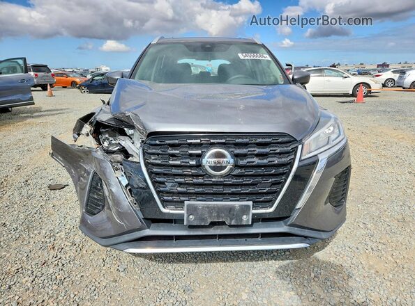 3N1CP5CV5ML468153 2021 NISSAN KICKS Gray 