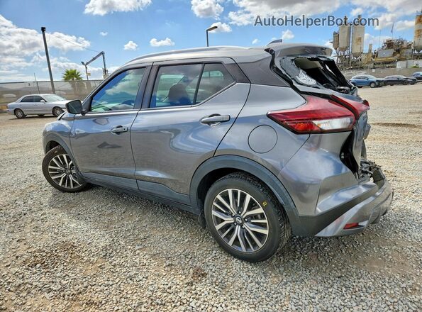 3N1CP5CV5ML468153 2021 NISSAN KICKS Gray 