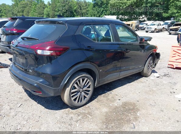 3N1CP5CV5ML482716 2021 NISSAN KICKS Black Հետևի աջ